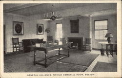 General Alliance Fifield Memorial Room Postcard