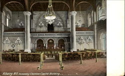 Assembly Chamber Capitol Building Postcard