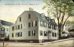 Headquarters Of Gen. Prescott Newport, RI Postcard Postcard