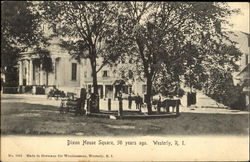 Dixon House Square Westerly, RI Postcard Postcard