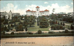 Windsor Hotel And Park Postcard