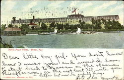 Royal Palm Hotel Miami, FL Postcard Postcard