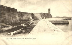 Old Fort Marion Postcard