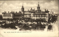 Hotel Ponce De Leon St. Augustine, FL Postcard Postcard