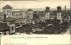 Alcazar And Cordova Hotels St. Augustine, FL Postcard Postcard