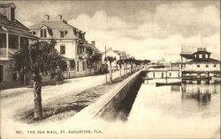 The Sea Wall Postcard
