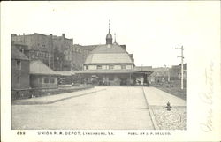Union R. R. Depot Lynchburg, VA Postcard Postcard