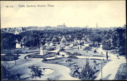 Public Gardens Postcard