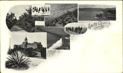 Santa Monica California Postcard Postcard