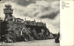 Parapet, Sutro Heights Postcard