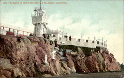 Parapet At Sutro Heights Postcard