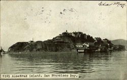 3191 Alcatraz Island Postcard