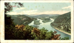 Up The Delaware From The Water Gap Scenic, PA Postcard Postcard