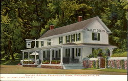 Valley Green, Fairmount Park Postcard