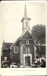 Old Swedes' Church Philadelphia, PA Postcard Postcard