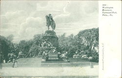 Washington Monument, Fairmount Park Postcard