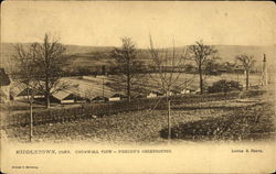 Cromwell View - Pierson's Greenhouses Middletown, CT Postcard Postcard