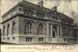 Public Library New Britain, CT Postcard Postcard