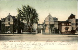 Vanderbilt Hall, Yale University New Haven, CT Postcard Postcard