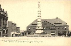 Soldiers And Sailors Monument Postcard