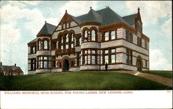 Williams Memorial High School For Young Ladies Postcard