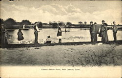 Ocean Beach Pond Postcard