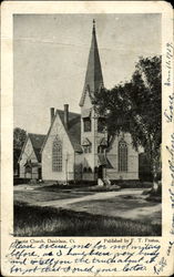 Baptist Church Danielson, CT Postcard Postcard