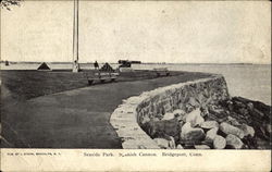 Seaside Park Spanish Cannon Postcard
