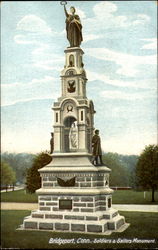 Soldiers & Sailors Monument Postcard