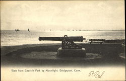 View From Seaside Park By Moonlight Postcard