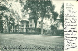 Samuel Colt's Residence Postcard