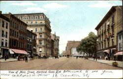 View Of Main Street Postcard