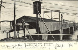 Old Connecticut River Bridge Postcard