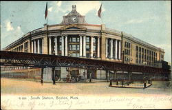South Station Boston, MA Postcard Postcard