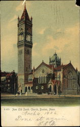 New Old South Church Postcard
