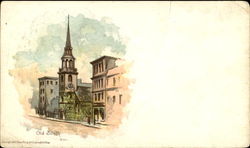 Old South Church Boston, MA Postcard Postcard