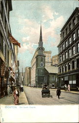 Old South Church Boston, MA Postcard Postcard