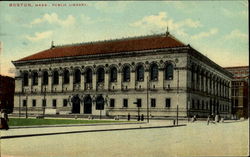 Public Library Postcard