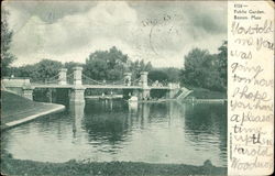 Public Gardens Postcard