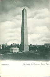 Bunker Hill Monument Postcard