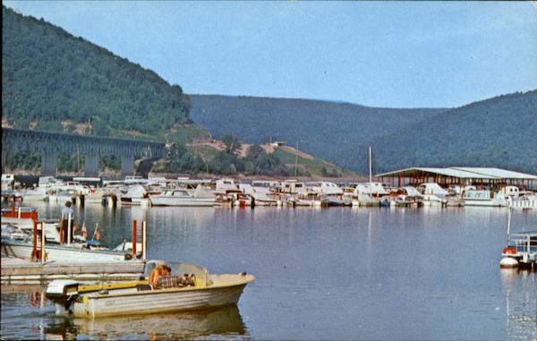Wolf Run Marina, Kinzua Dam Warren Pennsylvania