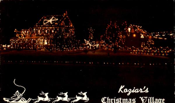 Kaziar's Christmas Village, Route 83 Bernville Pennsylvania