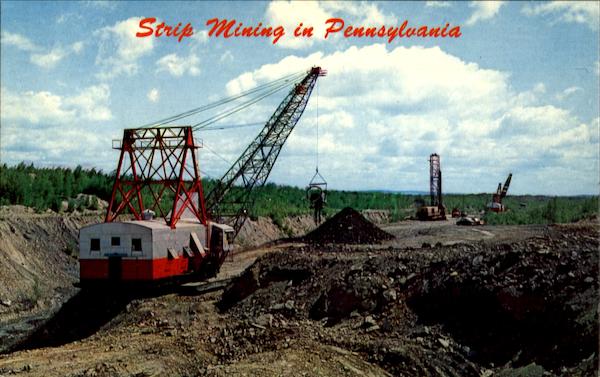 Strip Mining Pennsylvania