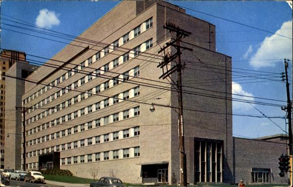 The Beautifully Modern Public Health Building, University of Pittsburgh Pennsylvania