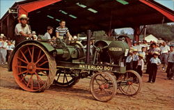 An Amish-Man Postcard