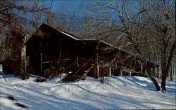 The University Lodge, Indiana University of Pennsylvania Postcard