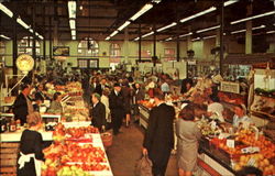 Farmer's Market Lancaster, PA Postcard Postcard