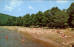 Beach Philipsburg, PA Postcard Postcard