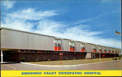 Shenango Valley Osteopathic Hospital Farrell, PA Postcard Postcard