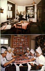 Kitchen In Bentle House Postcard